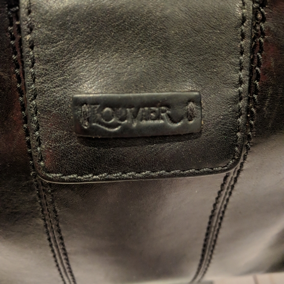 Louivier black leather purse - Picture 4 of 8